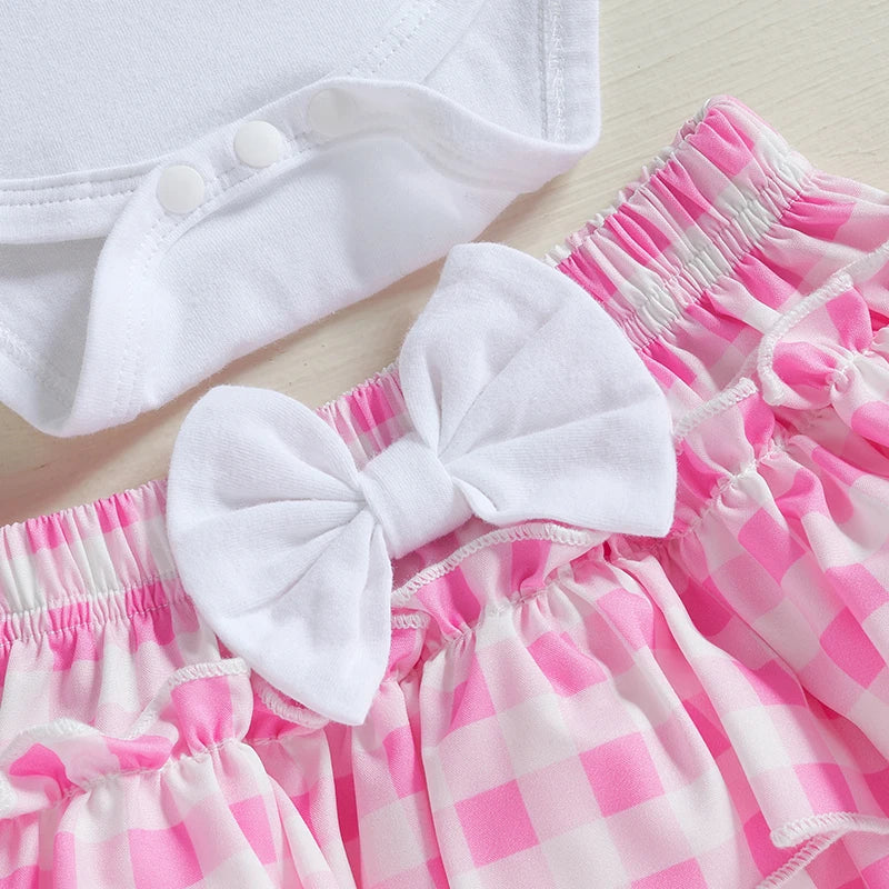 Toddler Girls Summer Outfits Sleeveless Top Floral Shorts Bow Headband Sandals Set Kids Clothing for Beach Vacation
