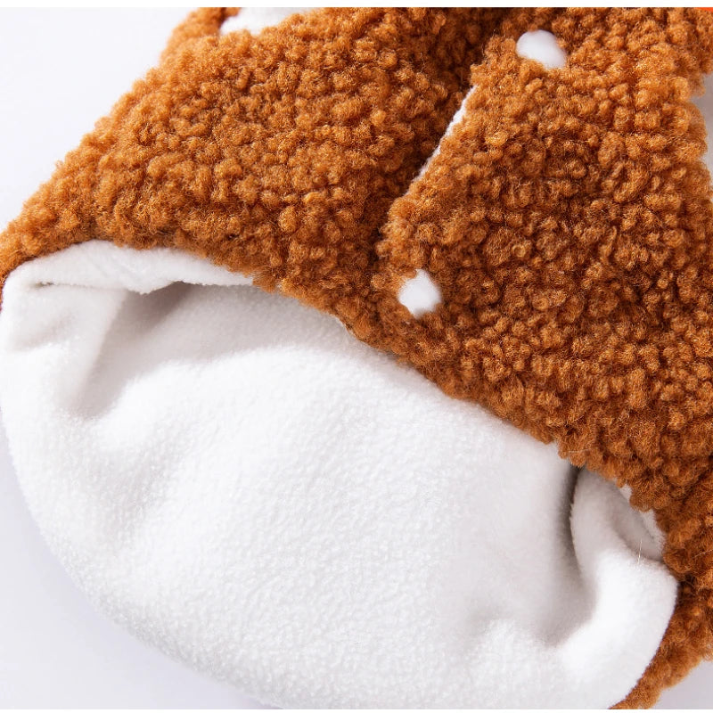 Puppy cat clothes Four seasons cute animal sleeveless traction sweater Teddy pet cat clothes dog clothes