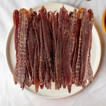 150g/5.29oz  Chicken Jerky and Duck Jerky Dog Treats For Small, Medium, Large Dog, Made With Real Pure  Duck - Healthy