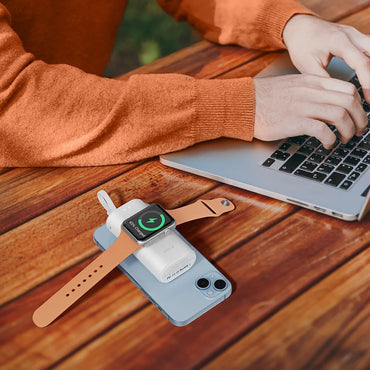 IWALK wireless power bank 9000mAh with built-in cable iWatch ultra wireless magnetic iPhone Watch 8/7/6 Lightning