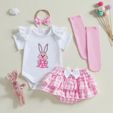 Toddler Girls Summer Outfits Sleeveless Top Floral Shorts Bow Headband Sandals Set Kids Clothing for Beach Vacation