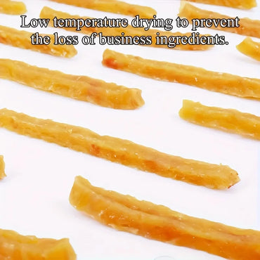 2-Pack(2 x 100g/3.53oz)Soft Chew Dog Treats For Small, Medium And Large Dogs, Dried Milk Chicken/Duck Sticks, Healthy