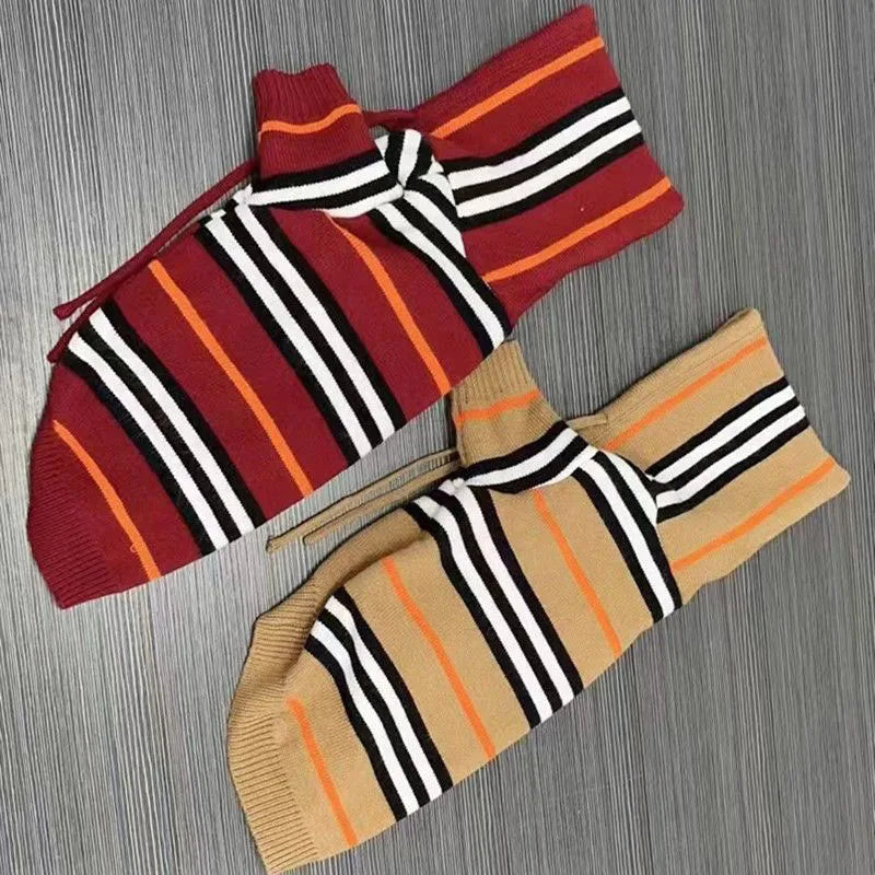 FULIBS Dog Brand Clothing Hoodie Knitted Sweater Small Dog Medium Dog Clothing/Fashion Hoodie