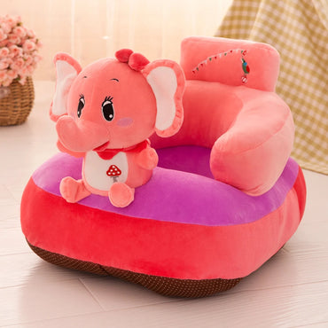 Cartoon Kid Furniture Protector Non-slip Animal Babies Armchair Couch Covers Breathable Elastic Unisex for Boys Girls