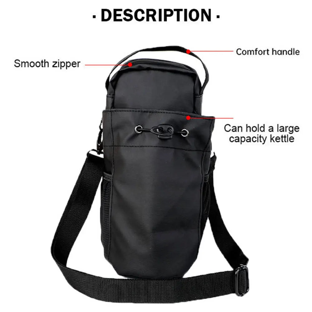 Magnetic Gym Bag Crossbody Water Bottle Pouch Phone Holder Water Bottle Carrier Bag for Men Women Fitness Travel Sports