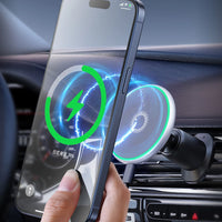 Magnetic Air Vent Phone Bracket for MagSafe Car Mount Smartphone Support Cell Phone Holder for iPhone 12 13 14 15 Series