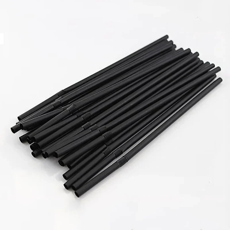 Multicolor Plastic Straws Kitchen Beverage Disposable Drinking Straw Cocktail Rietjes Wedding Birthday Party bar Accessories