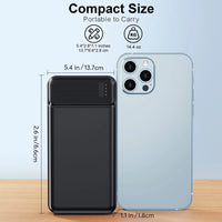 Power Bank Portable Charger PD 22.5W 20000mAh,  High Capacity Battery Pack with 3 Outputs & 2 Inputs for Smartphones, Tablets.