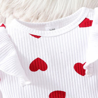 3-Piece Baby Girls Dress Set Floral Print Short Sleeve Ruffled Ribbed Tops Bow Long Skirt Headband Outfits for Summer