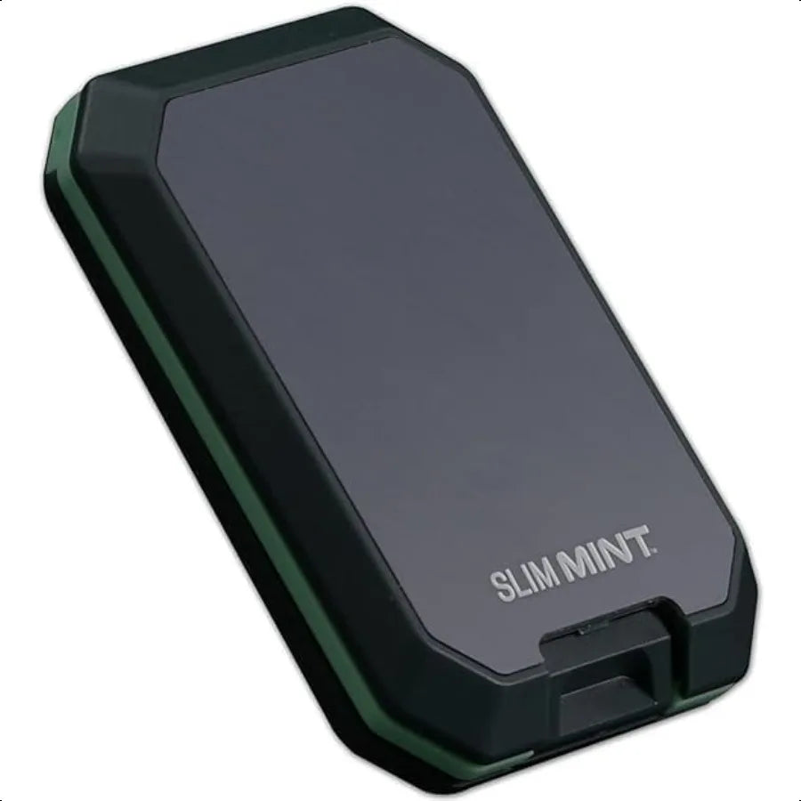 Slim Mint UltraThin RFIDBlocking Aluminum Wallet CrushResistant SpaceOptimizing Card and Cash Holder with OneTouch Access IDThe