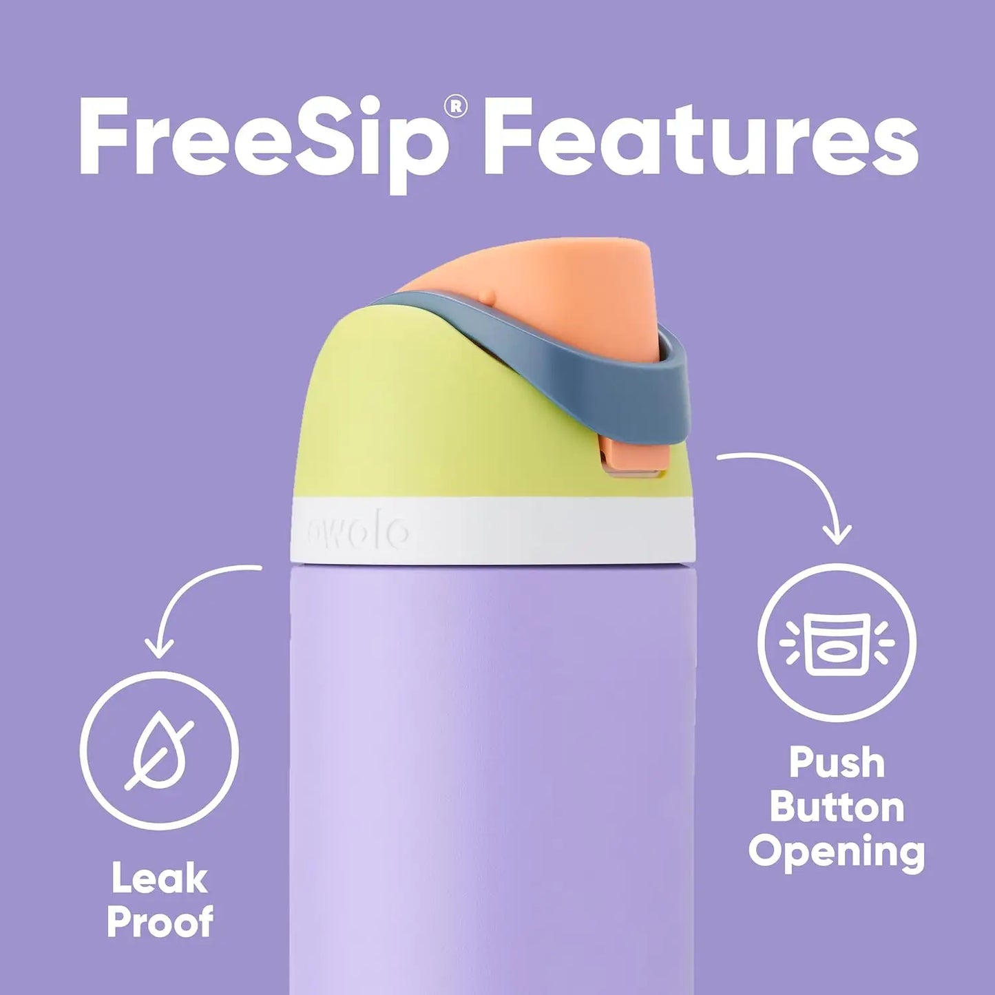 Owala Cup Vacuum Flasks & Thermoses Water Bottle Drinkware Thermo Tumbler Stainless Steel Thermal Mug Original Cold Hot