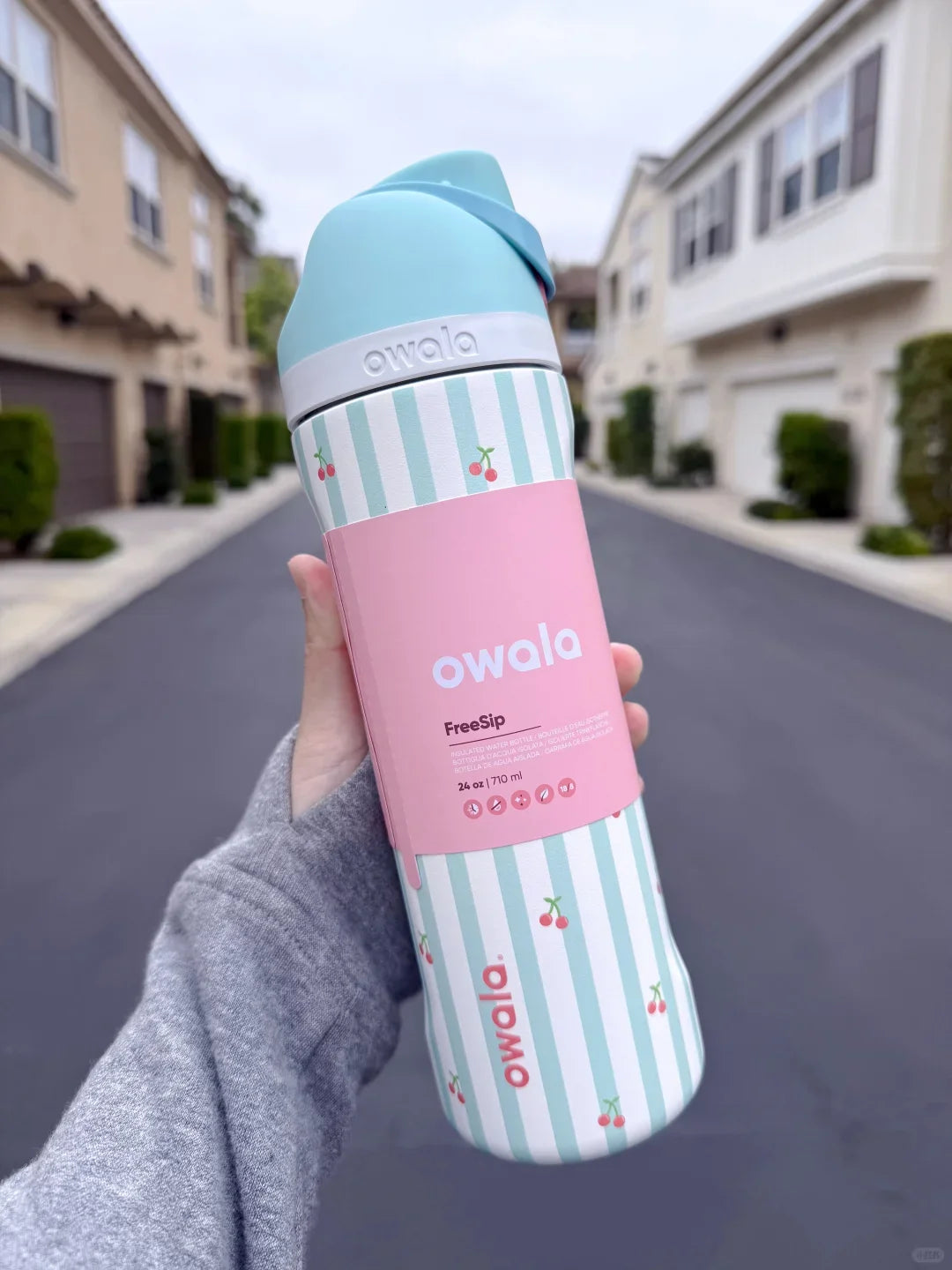 Owala Cup Vacuum Flasks & Thermoses Water Bottle Drinkware Thermo Tumbler Stainless Steel Thermal Mug Original Cold Hot