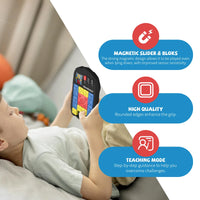 Rechargeable Super Slide Huarong Road Smart Sensor Game 500+ Level Brain Teaser Puzzles Interactive Fidget Toys For Kids Gifts