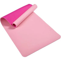 Non-Slip TPE Yoga Mat for Women & Men, 72"x24" Extra-Long Pilates Mats for Hot Yoga, HIIT, Floor Workouts, Lightweight Fitness M