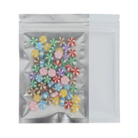 Eco Plastic Bags Aluminum Foil And PP Mylar Bags Matte Gift Pouch Frosted Translucent Kitchen Food Bags Zip Lock Storage Package