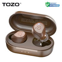 Refurbished TOZO ANC Earbuds TWS True Wireless Stereo Bluetooth Earphone Noise Cancelling In Ear Headsets Mics for IOS Android