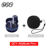 QCY HT10 AilyBuds Pro+ Hybrid ANC Wireless Earphones Hi-Res Audio with LDAC 6 Mics AI HD Call Headset Dual Connection Earbuds