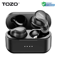 Refurbished TOZO NC7 TWS Earbuds In Ear Wireless Bluetooth Headphones HD Call with Mic Active Noise Cancelling APP Touch Control