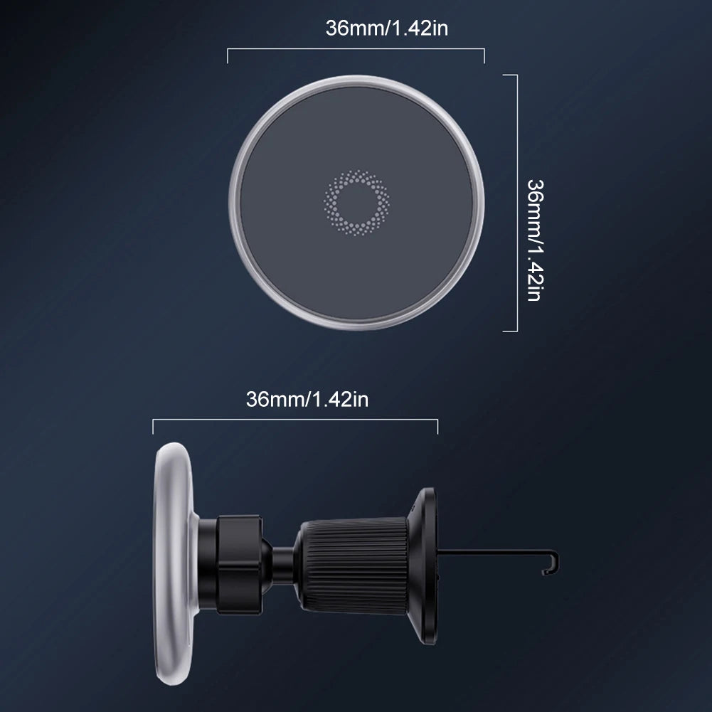 Magnetic Air Vent Phone Bracket for MagSafe Car Mount Smartphone Support Cell Phone Holder for iPhone 12 13 14 15 Series