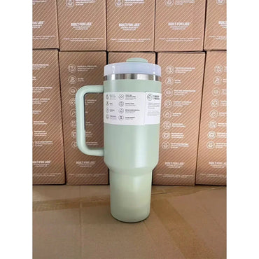 NEW 40oz Mug Stitch Stainless Steel Portable Large Capacity Water Cup Travel Water Bottle Kawaii Cups Gifts
