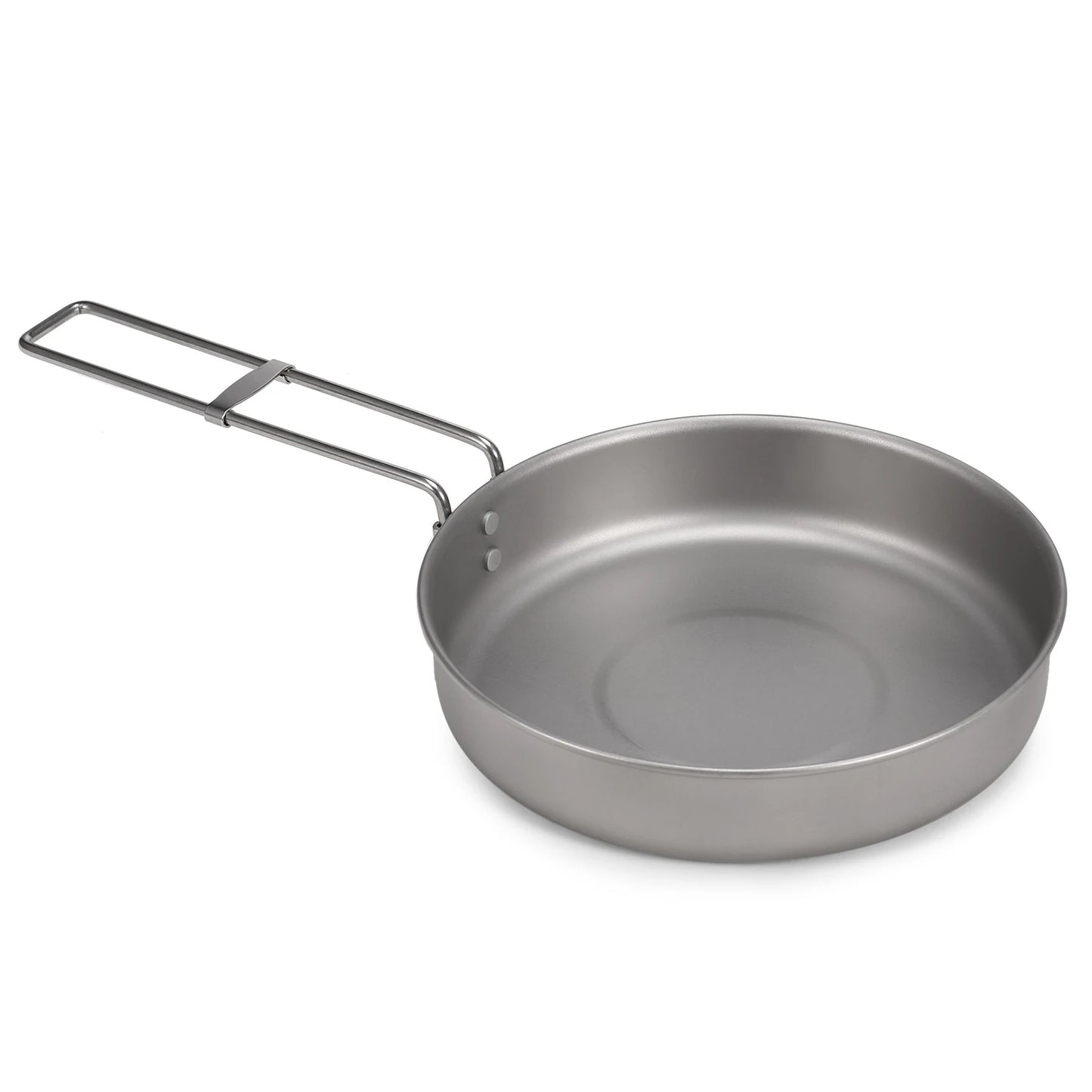 1000ml Ultralight Titanium Frypan Outdoor Camping Hiking Picnic Cooking Frying Pan