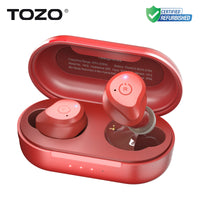 Refurbished TOZO ANC Earbuds TWS True Wireless Stereo Bluetooth Earphone Noise Cancelling In Ear Headsets Mics for IOS Android