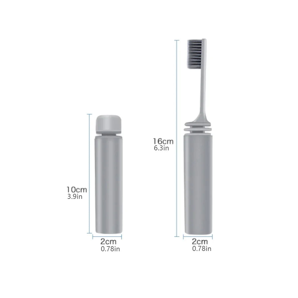 Folding Travel Toothbrush Outdoor Camping Portable Small Tooth Brush Portable Toothbrushes for Adults Teeth Brushes theeth brush