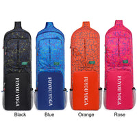 Yoga Pilates Cushion Bag Waterproof Yoga Mat Carry Tote Bag Large Capacity with Zipper Pocket/Mesh Pocket/Handle for Women Men