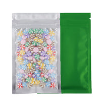 Eco Plastic Bags Aluminum Foil And PP Mylar Bags Matte Gift Pouch Frosted Translucent Kitchen Food Bags Zip Lock Storage Package