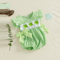 Newborn Floral Romper Baby Girl Summer Embroidery Daddy's Flower Jumpsuit Kids Toddler Bubble One-piece Clothing
