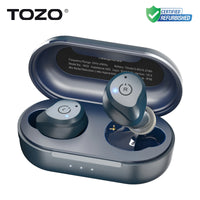 Refurbished TOZO ANC Earbuds TWS True Wireless Stereo Bluetooth Earphone Noise Cancelling In Ear Headsets Mics for IOS Android