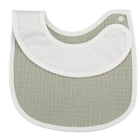 2pcs cotton bear waterproof baby bibs four seasons baby bibs newborn burp cloth boys girls soft breastfeeding drooling towel