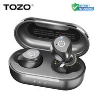 Refurbished TOZO ANC Earbuds TWS True Wireless Stereo Bluetooth Earphone Noise Cancelling In Ear Headsets Mics for IOS Android