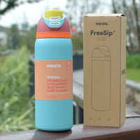 Owala Cup Vacuum Flasks & Thermoses Water Bottle Drinkware Thermo Tumbler Stainless Steel Thermal Mug Original Cold Hot