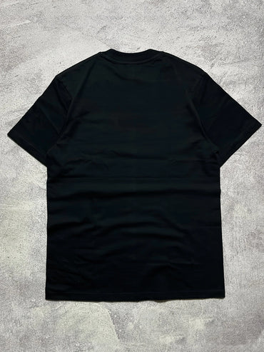 3 Piece Black Cotton Short Sleeve Men's T Shirt Set. Perfect for everyday wear, going to the gym, and perfect for gift giving.