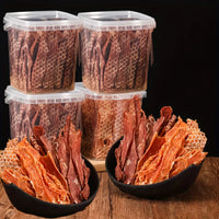 150g/5.29oz  Chicken Jerky and Duck Jerky Dog Treats For Small, Medium, Large Dog, Made With Real Pure  Duck - Healthy