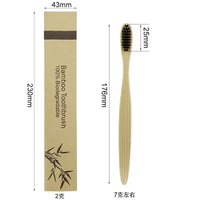 10Pcs Colorful Natural Bamboo Toothbrush Soft Bristle Charcoal Teeth Whitening Bamboo Toothbrushes Soft Dental Oral Care