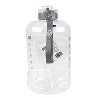 128 oz Water Bottle BPA Free Tritan Dual Lid Hydration Jug Easy Clean Travel Hiking Camping Insulated Wide Mouth Portable