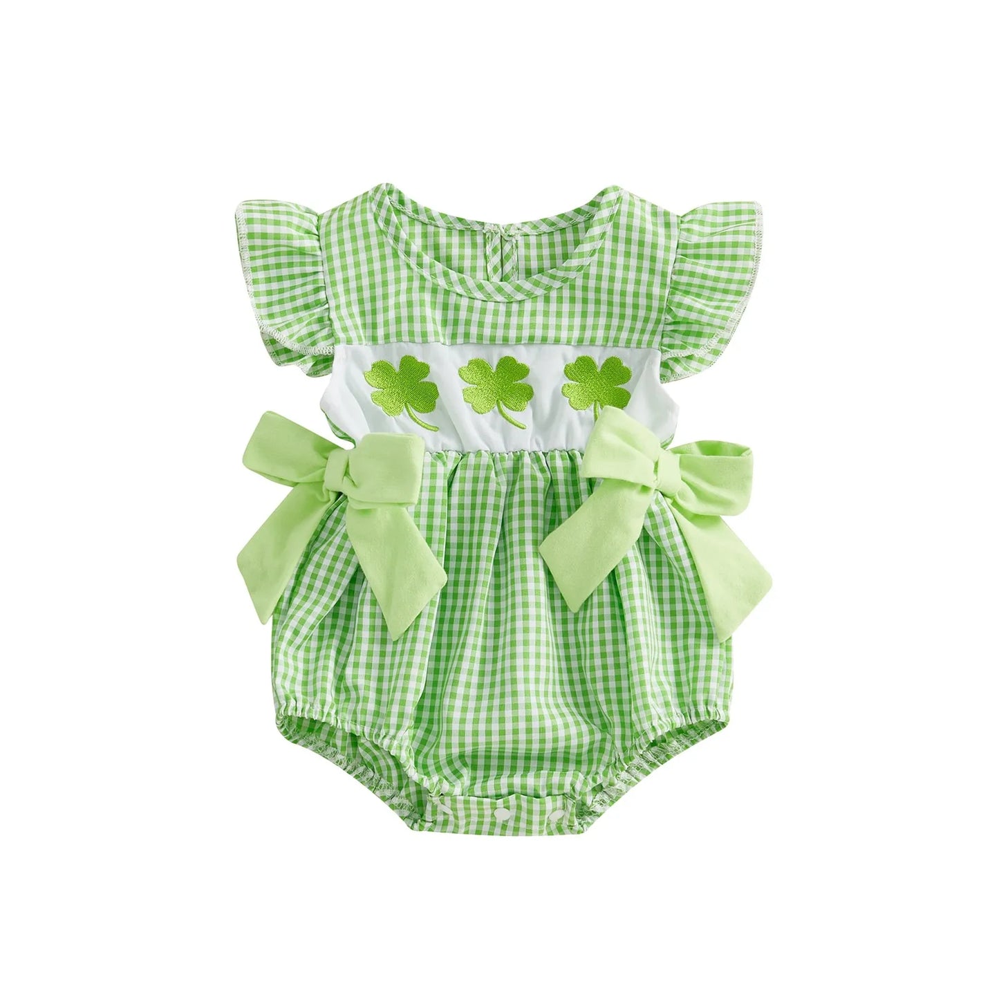 Newborn Floral Romper Baby Girl Summer Embroidery Daddy's Flower Jumpsuit Kids Toddler Bubble One-piece Clothing