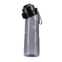 Portable Flavored Water Bottle with Straw Drink More Water 650ML Drinking Bottles Reusable Cup for Outdoor School Office