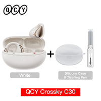 QCY Crossky C30 Wireless Bluetooth 5.4 Earphones Ear clip TWS Sports Earbuds Open Ear Dual-Connection Waterproof Headphones