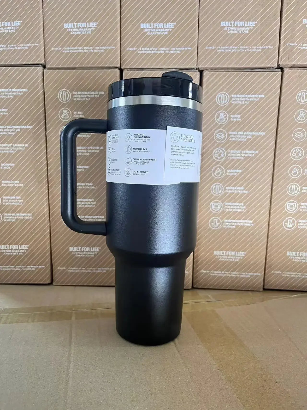 NEW 40oz Mug Stitch Stainless Steel Portable Large Capacity Water Cup Travel Water Bottle Kawaii Cups Gifts