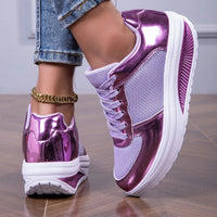 Sneakers For Women Fashion Glitter Girls Women's Casual Shoes Party Unisex Tennis Shoes For Women, Lightweight Walking Shoes For