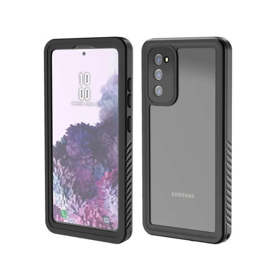 For Galaxy S24 S23 Ultra Plus S21 S20 FE IP68 Waterproof Full Sealed Diving Swim Phone Case Shockproof Surfing Clear Cover Shell