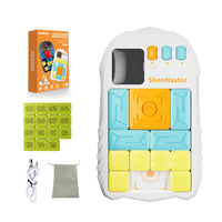 Rechargeable Super Slide Huarong Road Smart Sensor Game 500+ Level Brain Teaser Puzzles Interactive Fidget Toys For Kids Gifts