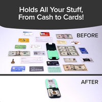 Slim Mint UltraThin RFIDBlocking Aluminum Wallet CrushResistant SpaceOptimizing Card and Cash Holder with OneTouch Access IDThe