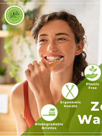 10Pcs Colorful Natural Bamboo Toothbrush Soft Bristle Charcoal Teeth Whitening Bamboo Toothbrushes Soft Dental Oral Care