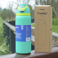 Owala Cup Vacuum Flasks & Thermoses Water Bottle Drinkware Thermo Tumbler Stainless Steel Thermal Mug Original Cold Hot
