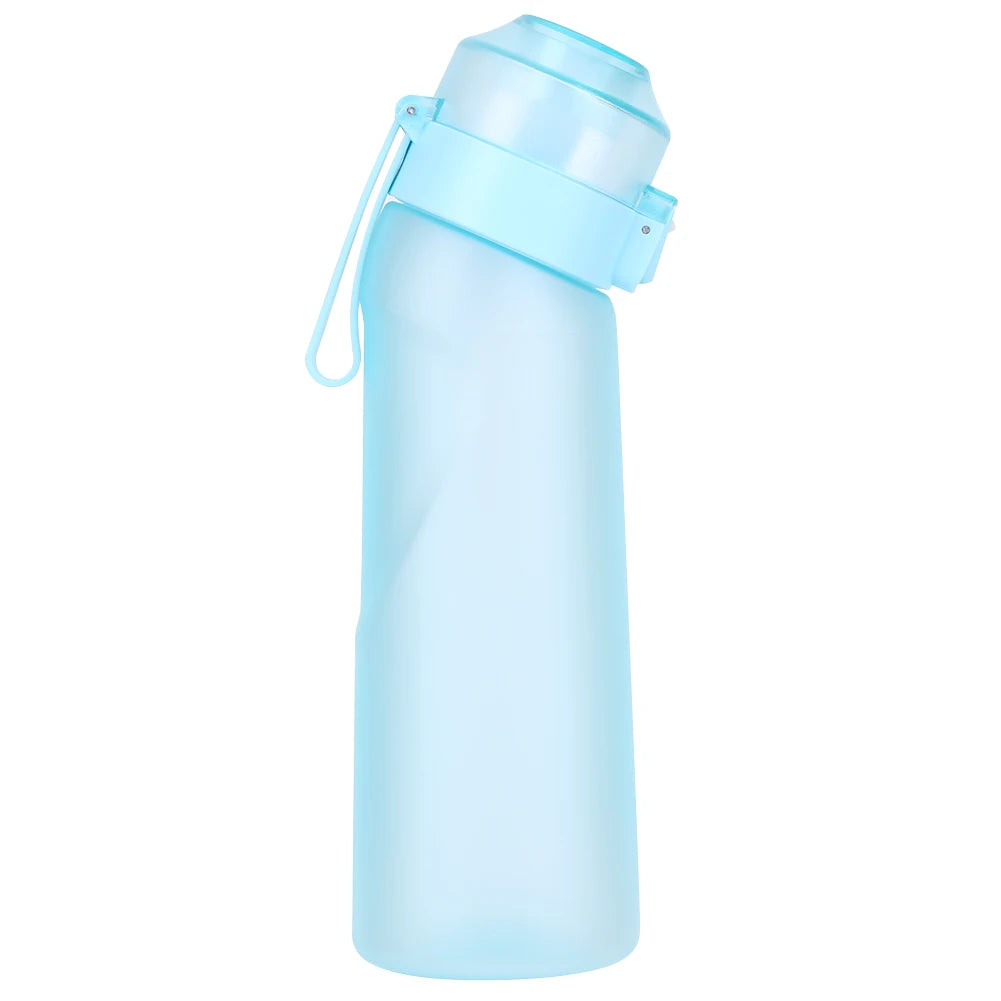 Portable Flavored Water Bottle with Straw Drink More Water 650ML Drinking Bottles Reusable Cup for Outdoor School Office