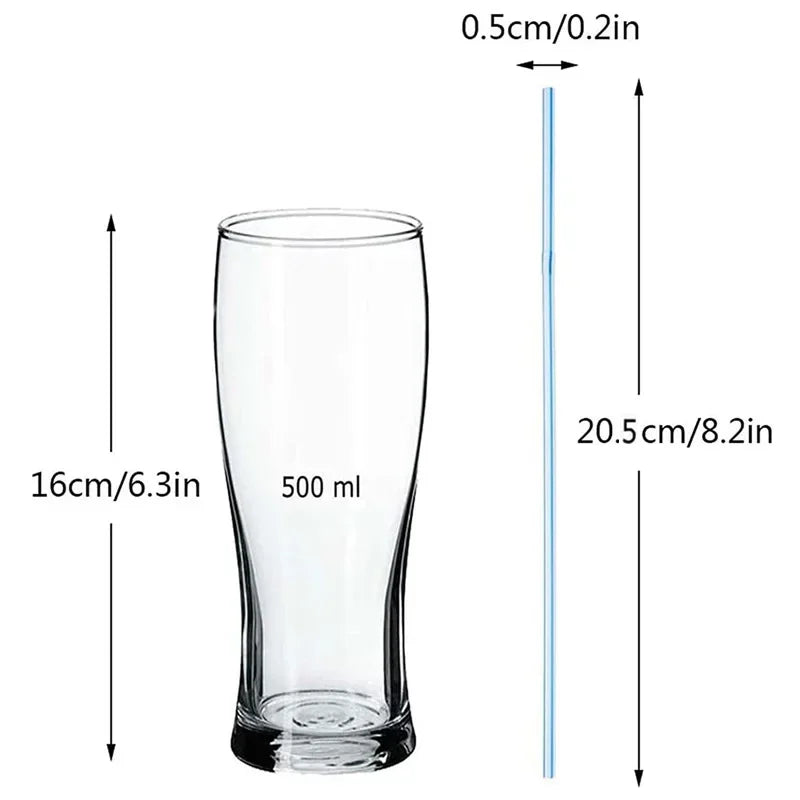 Multicolor Plastic Straws Kitchen Beverage Disposable Drinking Straw Cocktail Rietjes Wedding Birthday Party bar Accessories